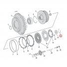 RETAINING RING, CLUTCH ADJUSTER PLATE